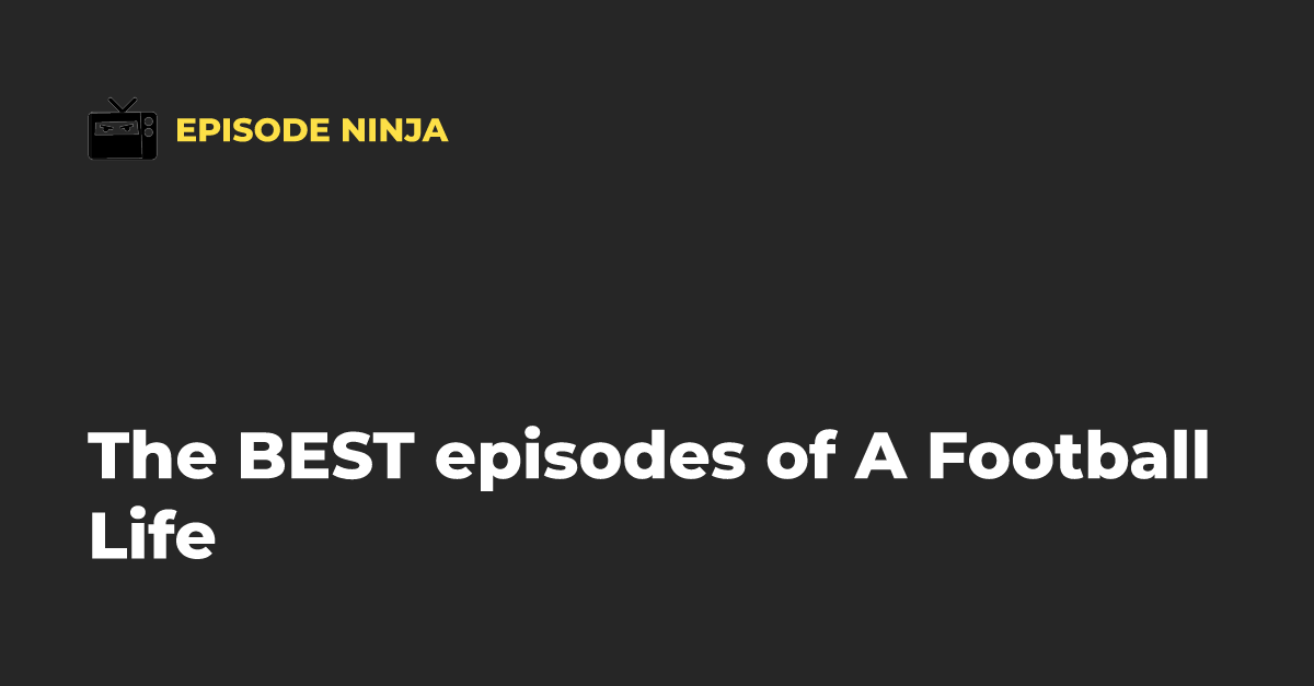 The BEST episodes of A Football Life Episode Ninja